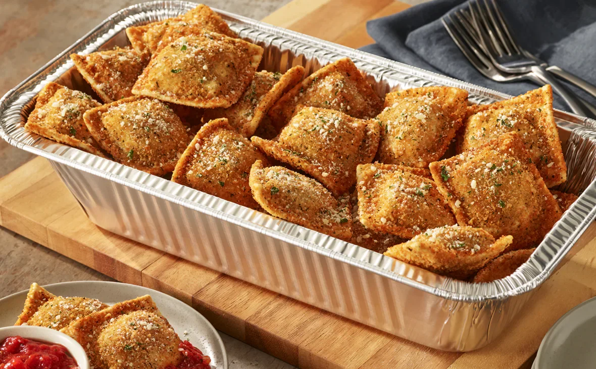 Toasted Beef Ravioli